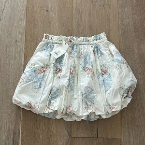 BRAND NEW with tags Love Shack Fancy Mini Skirt